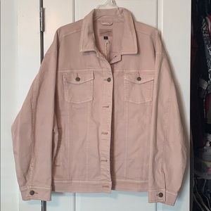 Light Pink Denim Jacket